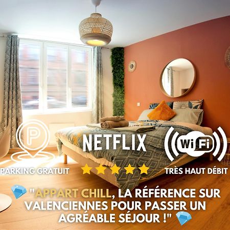 Appart Chill & Free - Proche Centre Valenciennes - Parking Gratuit Esterno foto