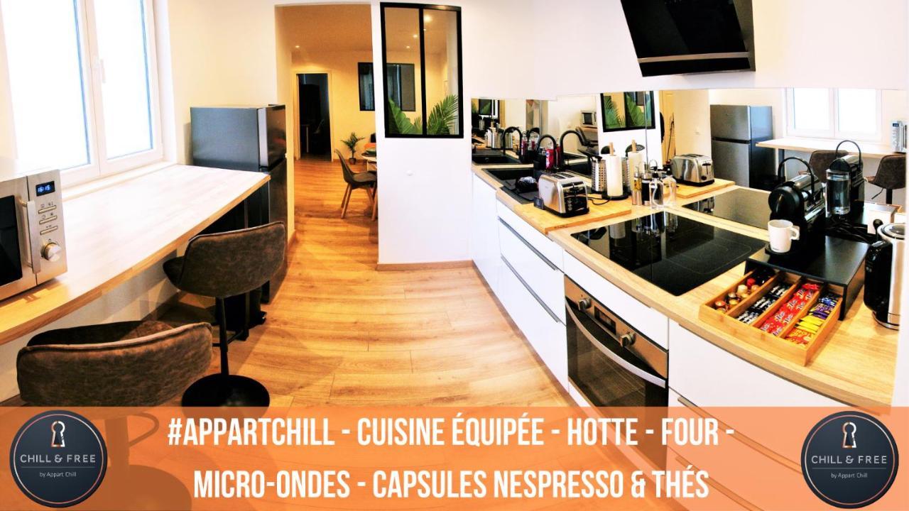 Appart Chill & Free - Proche Centre Valenciennes - Parking Gratuit Esterno foto