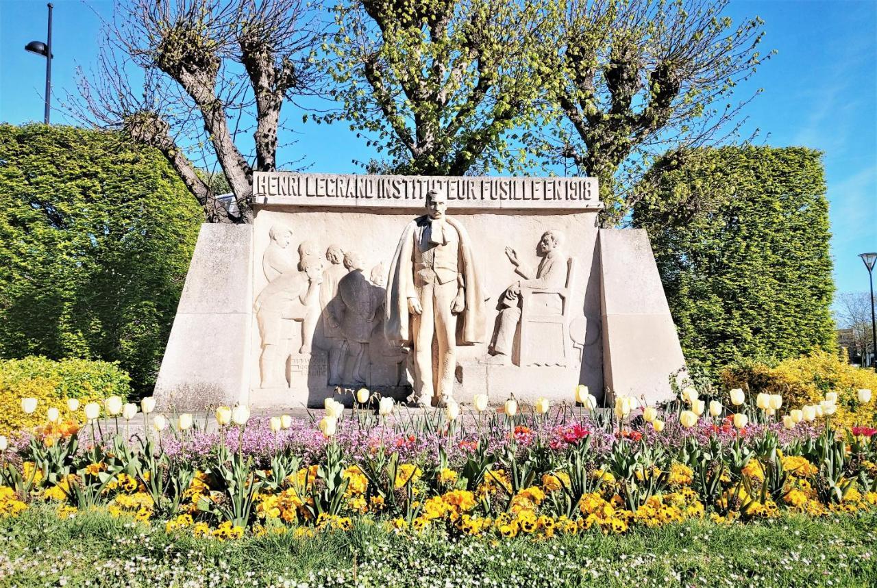 Appart Chill & Free - Proche Centre Valenciennes - Parking Gratuit Esterno foto