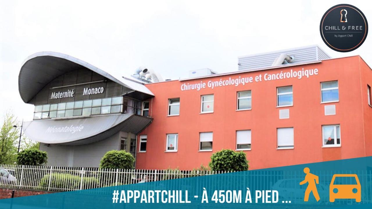 Appart Chill & Free - Proche Centre Valenciennes - Parking Gratuit Esterno foto