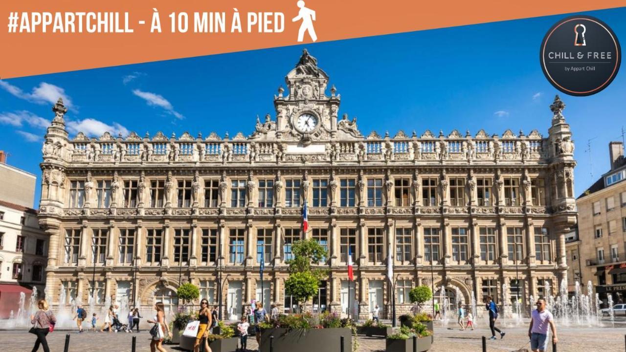Appart Chill & Free - Proche Centre Valenciennes - Parking Gratuit Esterno foto